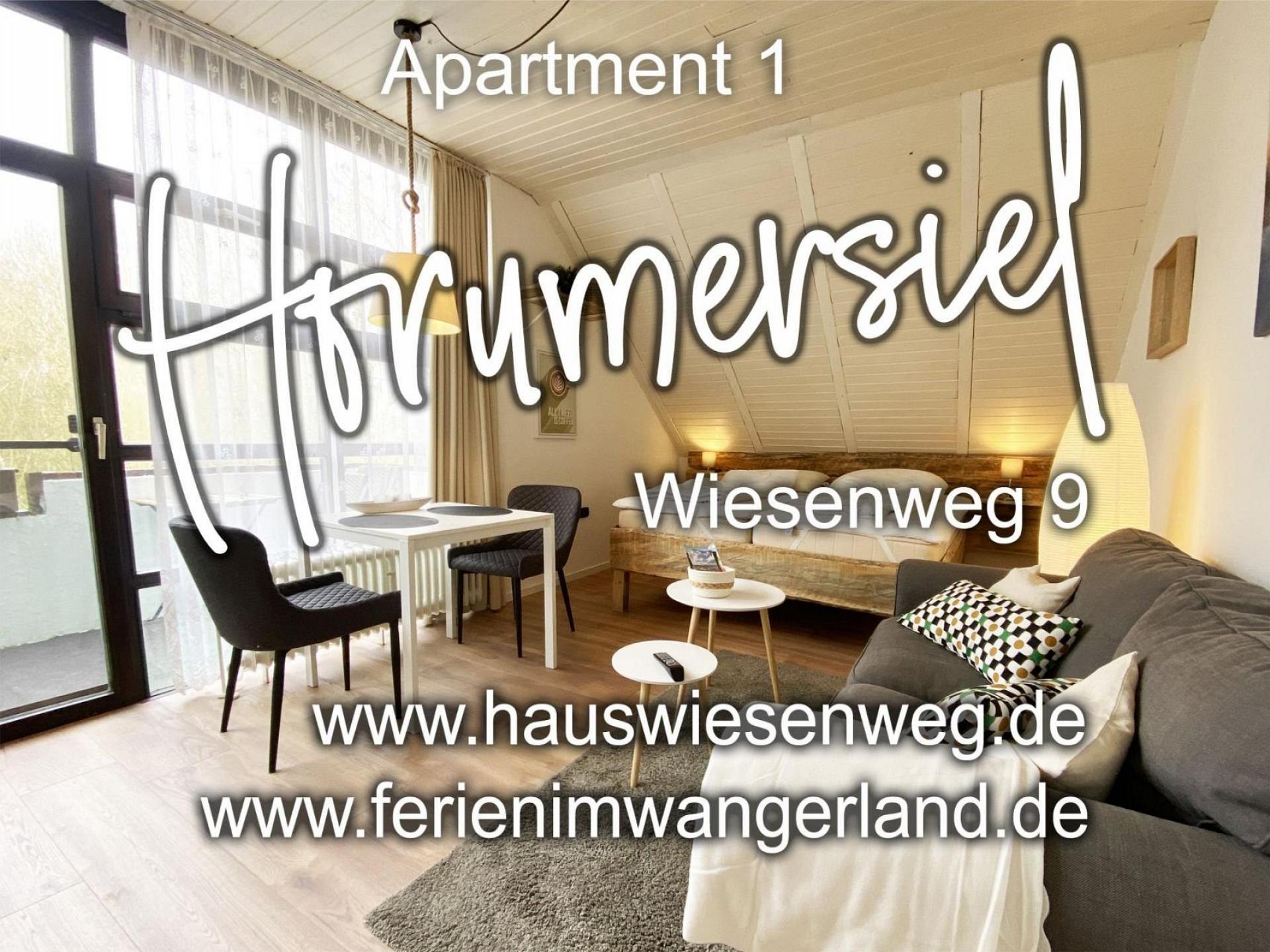 Ferien im Wangerland - Haus Wiesenweg - Apartment 1 (1.OG)